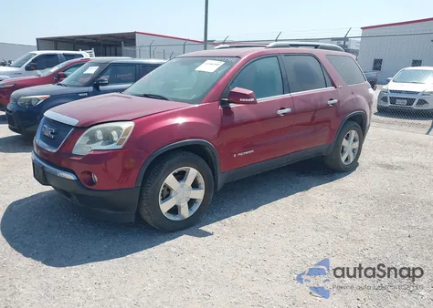 2008 GMC Acadia Slt-1 z USA, uszkodzony, nr VIN 1GKER23708J306299
